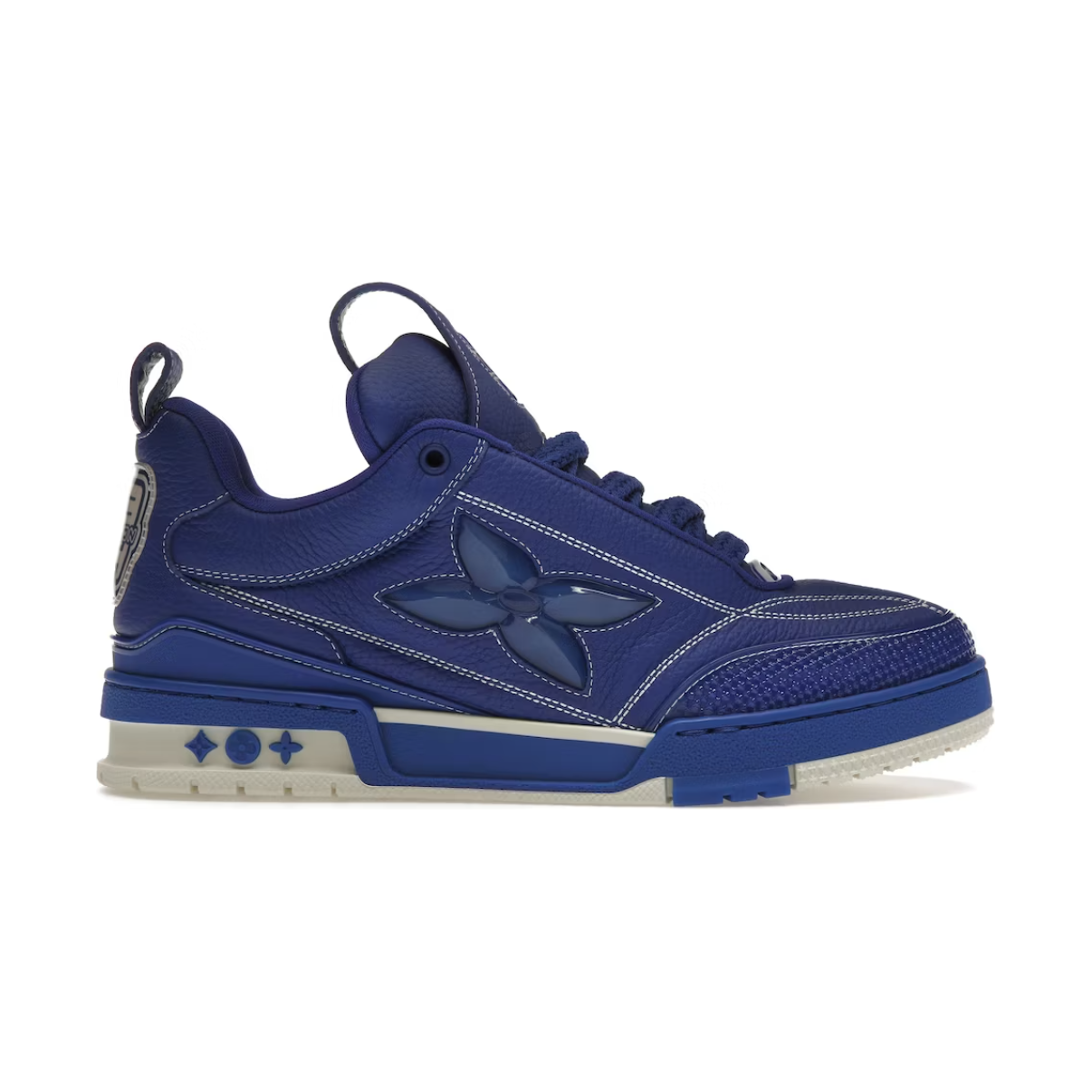 Louis Vuitton LV Skate Sneaker Blue by Louis Vuitton in Shoes. Available at KershKicks for £1300.00. A must-have for fans of Louis Vuitton looking to elevate their style with this Shoes.