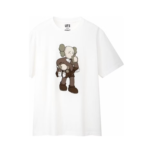 KAWS x Uniqlo Clean Slate Tee White by Kaws in Clothing. Available at KershKicks for £85.00. A must-have for fans of Kaws looking to elevate their style with this T-Shirt.