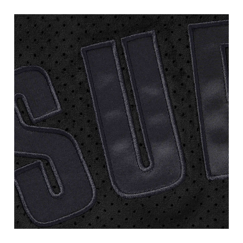 SUPREME ULTRASUEDE MESH SHORT BLACK by Supreme in Shorts. Available at KershKicks for £200.00. A must-have for fans of Supreme looking to elevate their style with this Shorts.