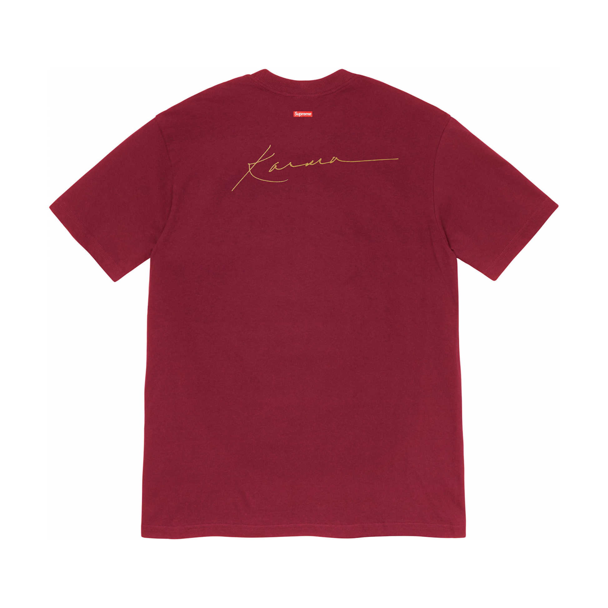 Supreme Pharoah Sanders Tee - Cardinal by Supreme in . Available at KershKicks for £110.00. A must-have for fans of Supreme looking to elevate their style with this T-Shirt.