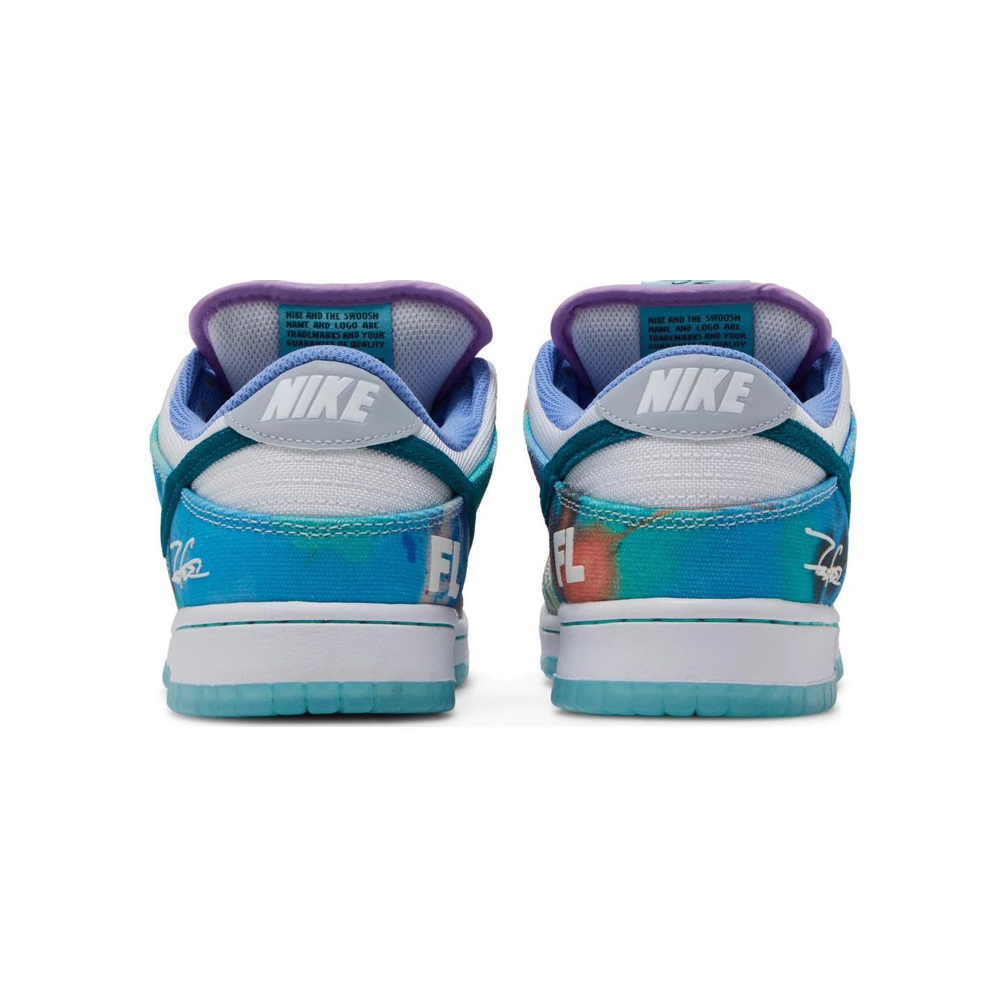 Nike SB Dunk Low Futura Laboratories Bleached Aqua by Nike in Shoes. Available at KershKicks for £247.50. A must-have for fans of Nike looking to elevate their style with this Shoes.