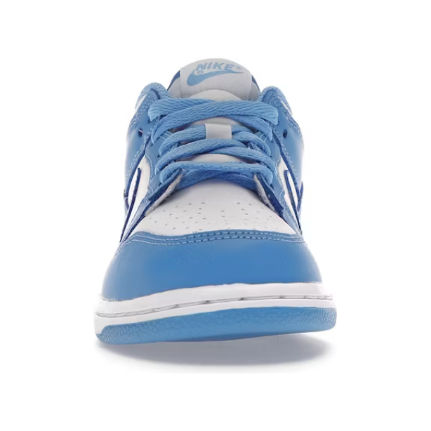 Nike Dunk Low UNC (2021/2024) (PS) by Nike in Shoes. Available at KershKicks for £60.00. A must-have for fans of Nike looking to elevate their style with this Kids Trainers.