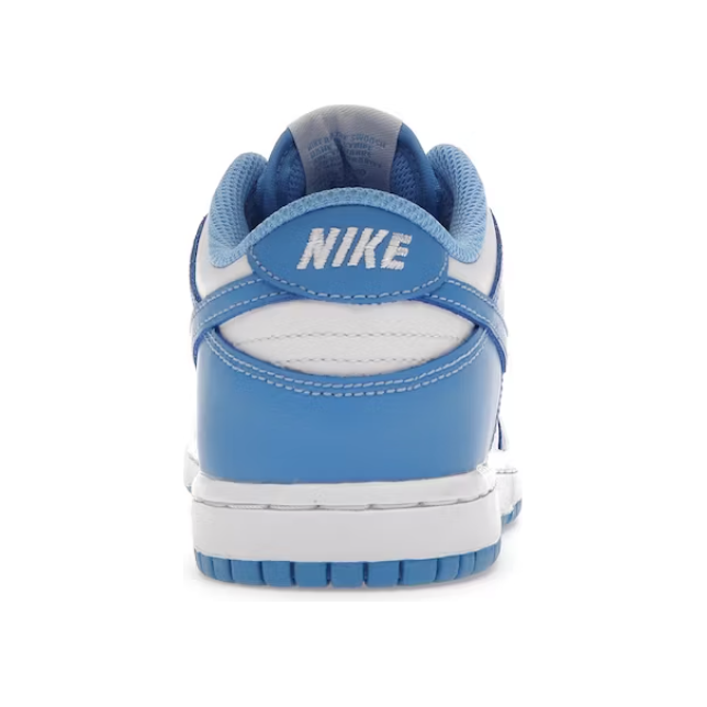 Nike Dunk Low UNC (2021/2024) (PS) by Nike in Shoes. Available at KershKicks for £60.00. A must-have for fans of Nike looking to elevate their style with this Kids Trainers.