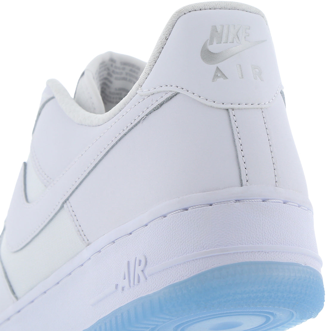 Nike Air Force 1 Low '07 White Ice Blue Sole by Nike in Shoes. Available at KershKicks for £110.00. A must-have for fans of Nike looking to elevate their style with this Shoes.