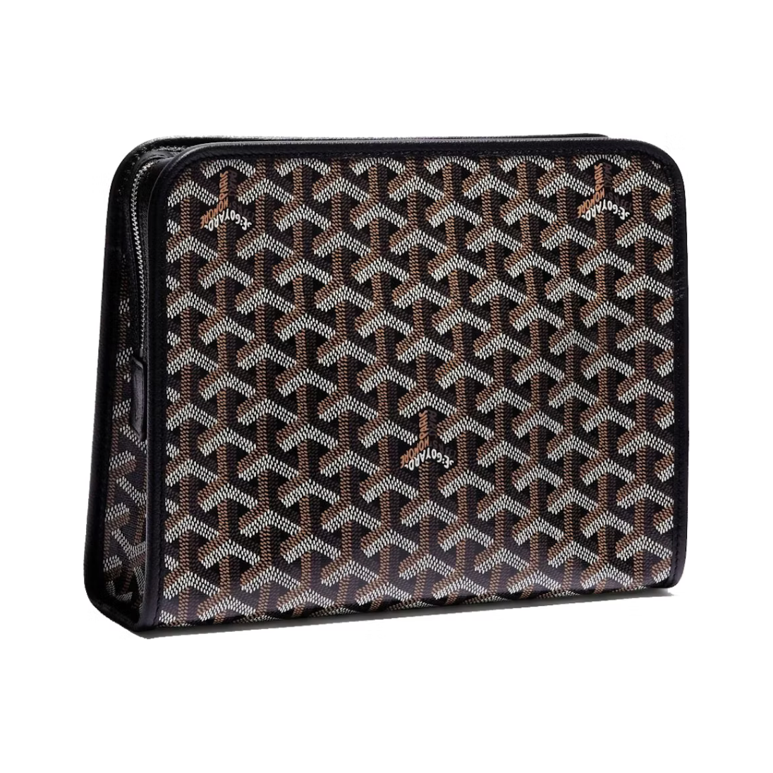Goyard Jouvence Toiletry Bag MM Black by Goyard in Clothing Accessories. Available at KershKicks for £1300.00. A must-have for fans of Goyard looking to elevate their style with this Accessories.