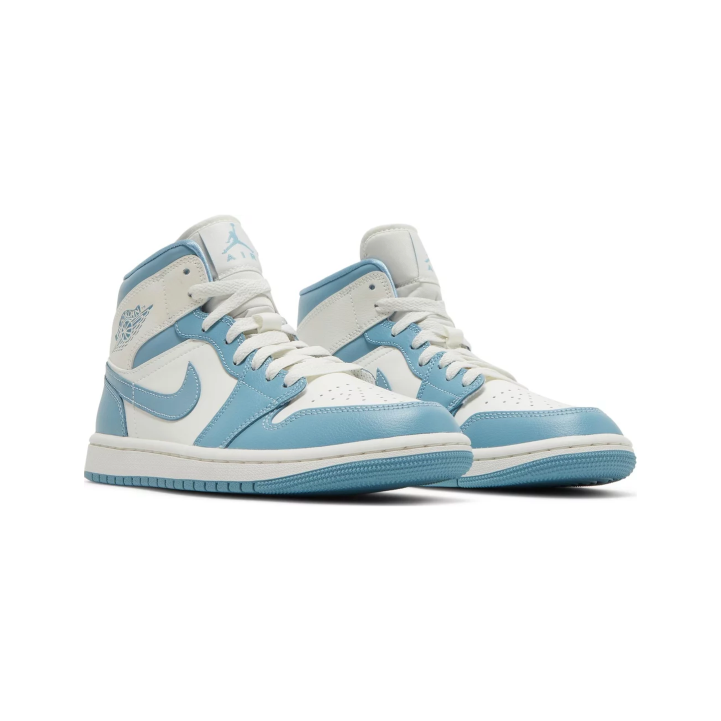 Jordan 1 Mid UNC (2022)(Women's) by Jordan's in Shoes. Available at KershKicks for £165.00. A must-have for fans of Jordan's looking to elevate their style with this Shoes.