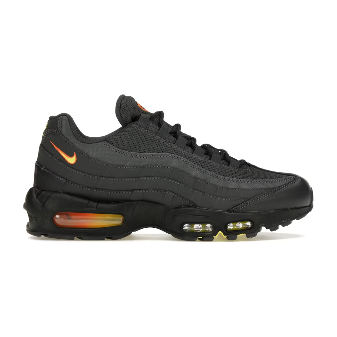 Nike Air Max 95 Anthracite Safety Orange by Nike in Shoes. Available at KershKicks for £155.00. A must-have for fans of Nike looking to elevate their style with this Shoes.
