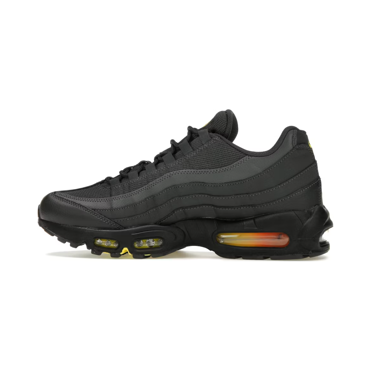 Nike Air Max 95 Anthracite Safety Orange by Nike in Shoes. Available at KershKicks for £155.00. A must-have for fans of Nike looking to elevate their style with this Shoes.