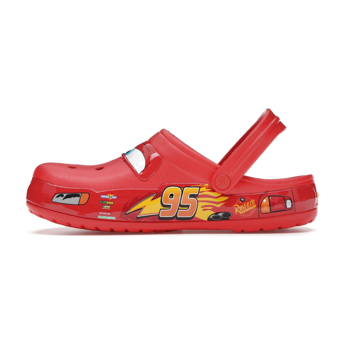 Crocs Classic Clog Lightning McQueen by Crocs in Shoes. Available at KershKicks for £150.00. A must-have for fans of Crocs looking to elevate their style with this Shoes.