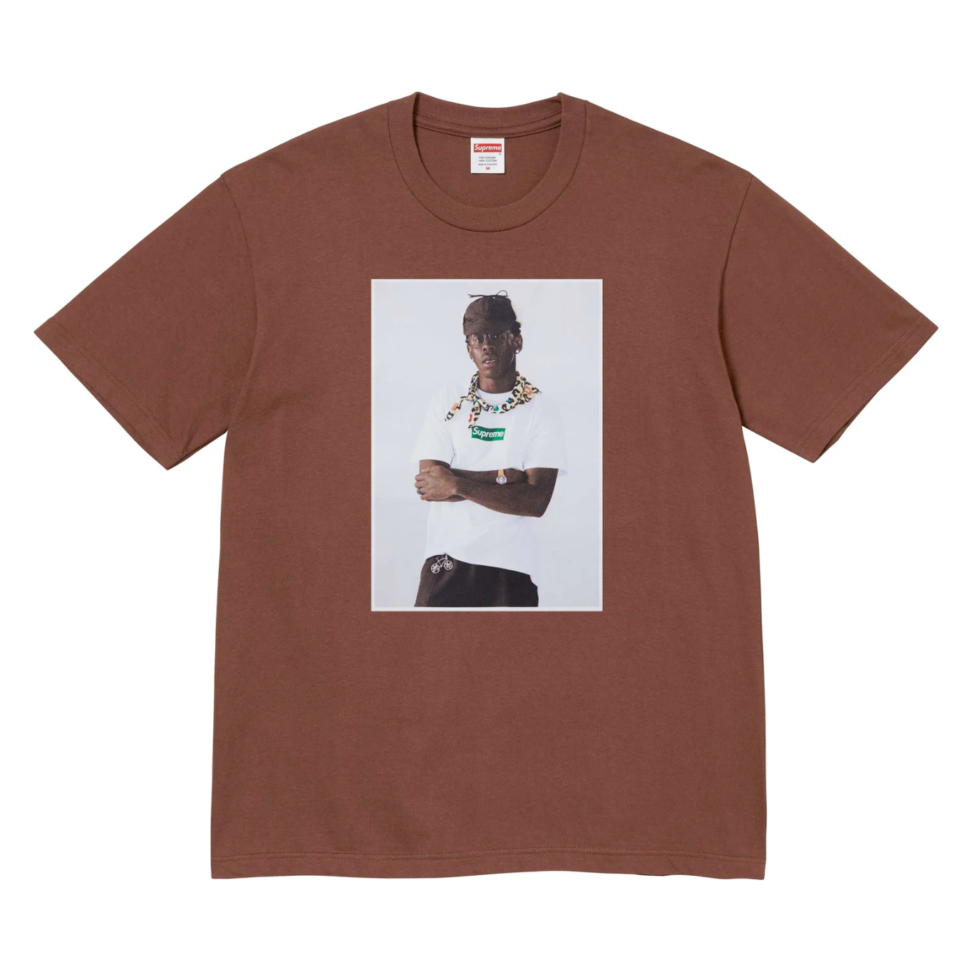 Supreme Tyler The Creator Tee Brown Supreme KershKicks