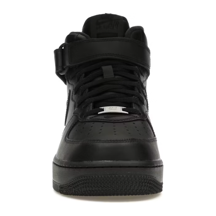 Nike Air Force 1 Mid Supreme Black by Supreme in Uncategorized. Available at KershKicks for £185.00. A must-have for fans of Supreme looking to elevate their style with this Shoes.
