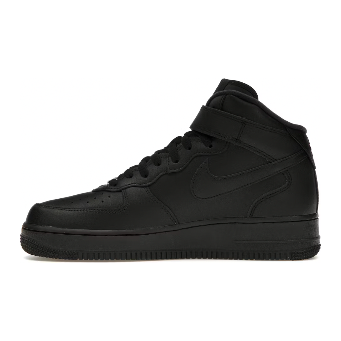 Nike Air Force 1 Mid Supreme Black by Supreme in Uncategorized. Available at KershKicks for £185.00. A must-have for fans of Supreme looking to elevate their style with this Shoes.