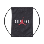 Supreme Jordan Drawstring Bag Black Supreme Jordan Drawstring Bag Black