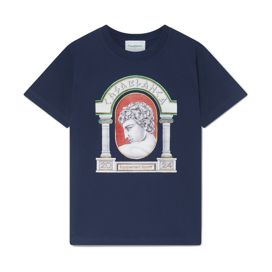 Casablanca La Medaille T-Shirt Navy