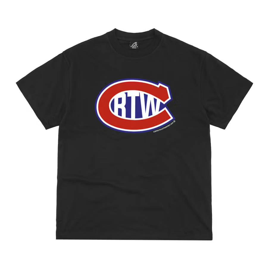 Corteiz C In RTW Tee Black
