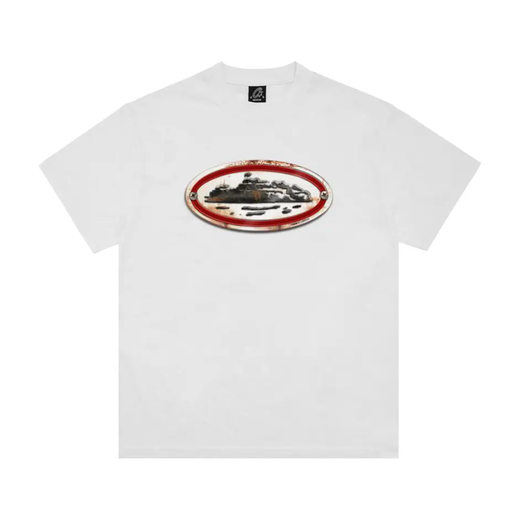 Corteiz Rusty Alcatraz Tee White