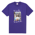 Supreme Max B Tee Purple Supreme Max B Tee Purple