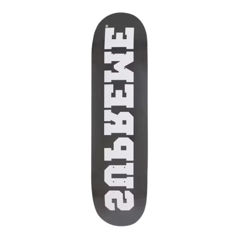 Supreme Reverse Skateboard Deck Black