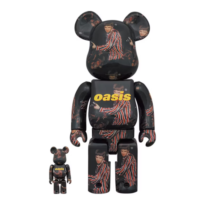 Bearbrick x Oasis Knebworth 1996 (Noel Gallagher) 100% & 400% Set