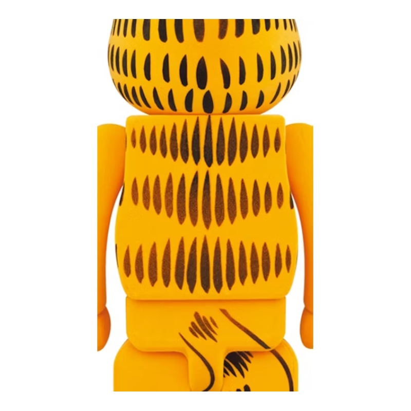 Bearbrick x Garfield Flocky Ver. 100% & 400% Set
