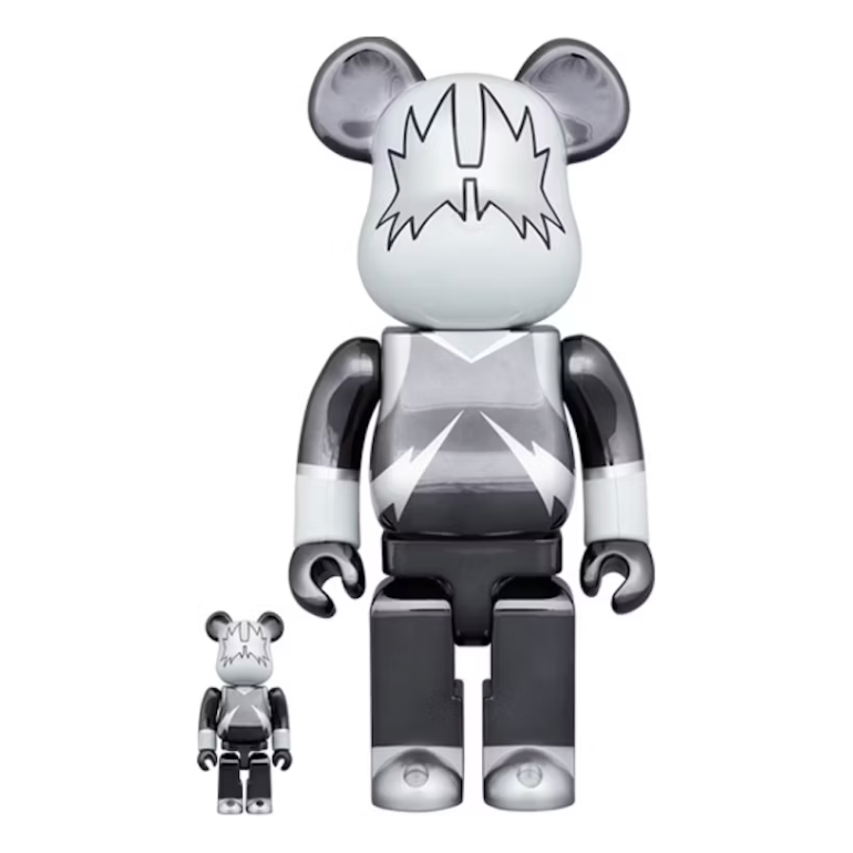 Bearbrick x KISS The Spaceman 100% & 400% Set