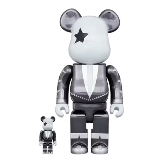 Bearbrick x KISS Star Child 100% & 400% Set