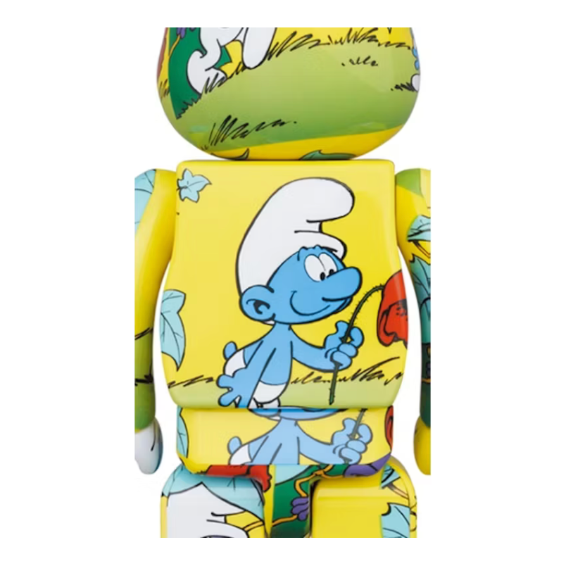 Bearbrick x The Smurfs (The Purple Smurfs) 100% & 400% Set