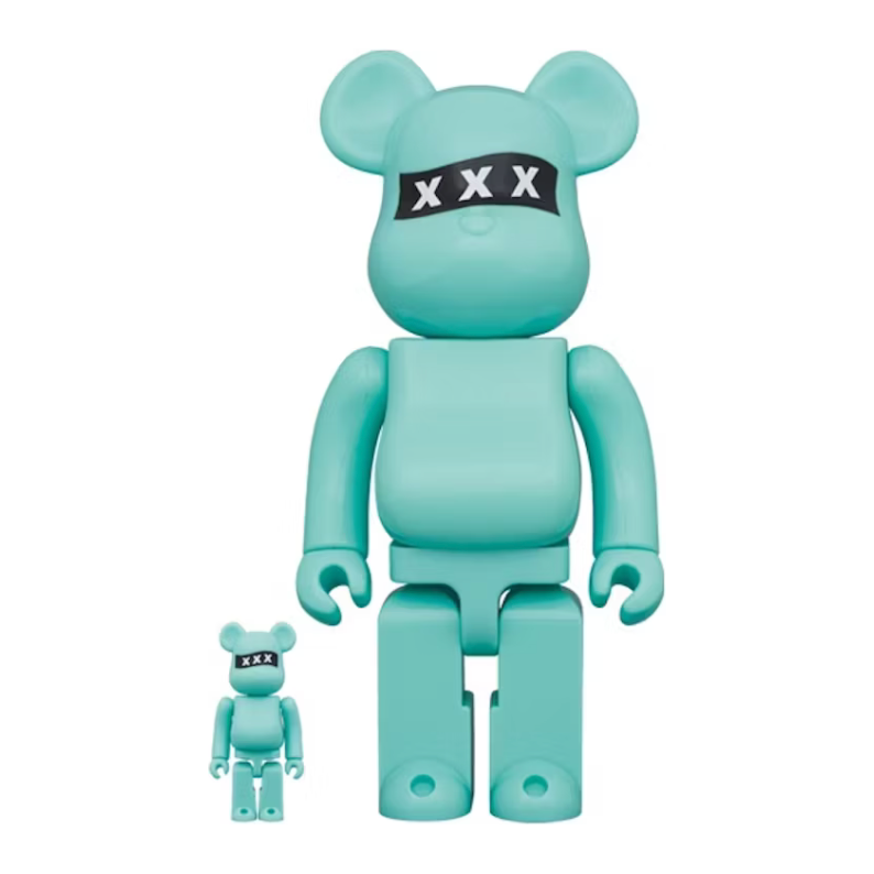 Bearbrick x GOD SELECTION XXX 10th Anniversary 100% & 400% Set