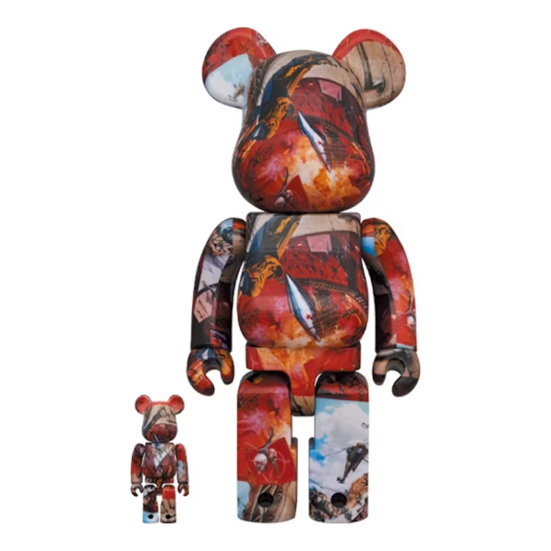 Bearbrick x 007 You Only Live Twice 100% & 400% Set
