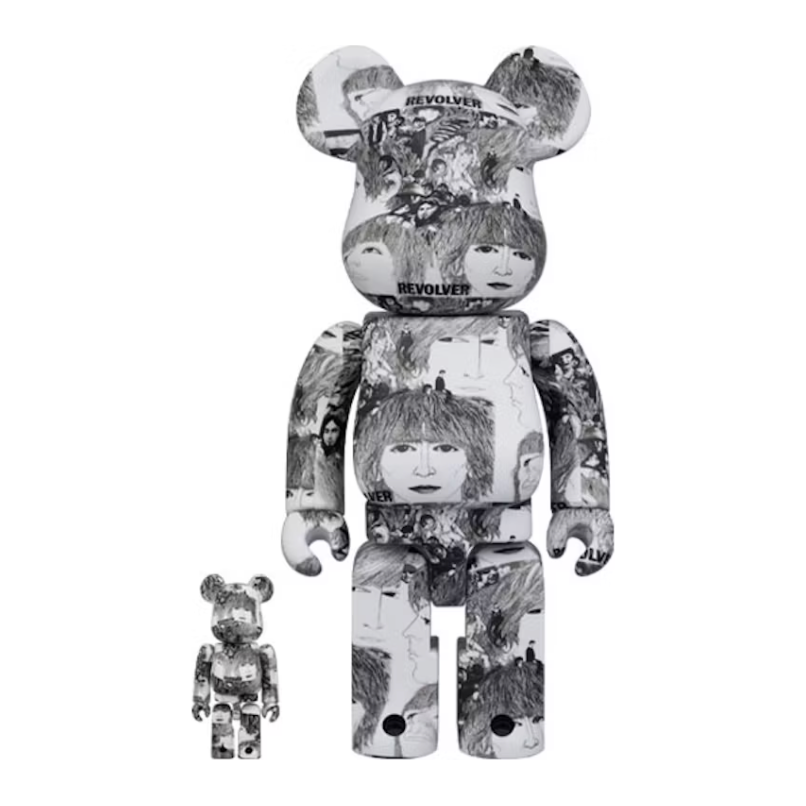 Bearbrick x The Beatles (Revolver) 100% & 400% Set