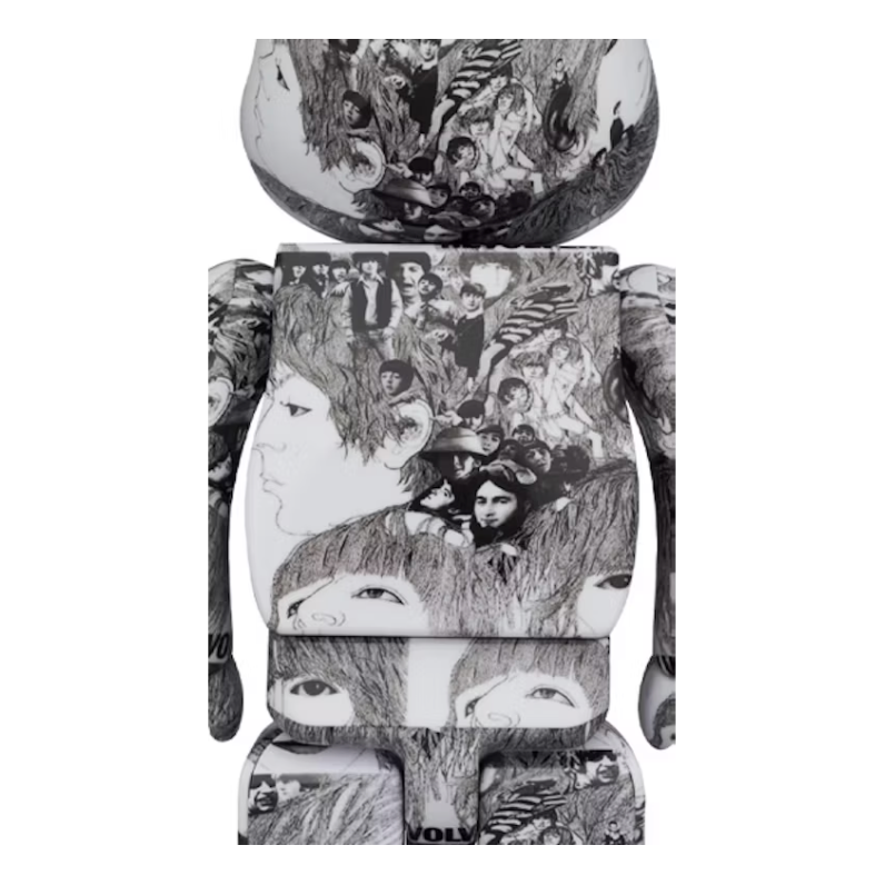 Bearbrick x The Beatles (Revolver) 100% & 400% Set