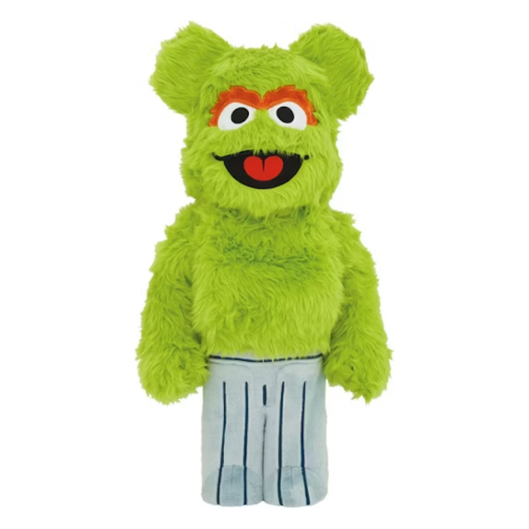 Bearbrick x Sesame Street Oscar the Grouch Costume Ver. 1000%