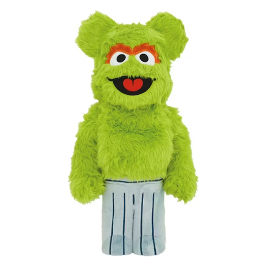 Bearbrick x Sesame Street Oscar the Grouch Costume Ver. 1000%