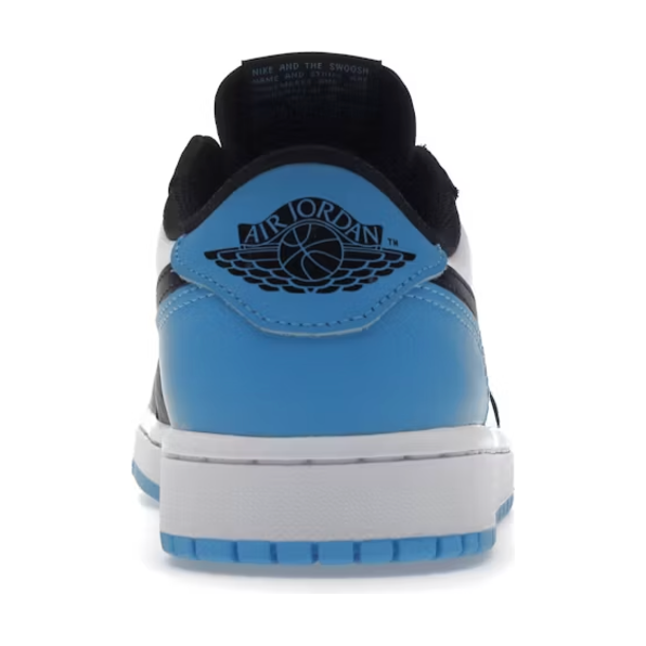 Jordan 1 Retro Low OG Black Dark Powder Blue (Women's)