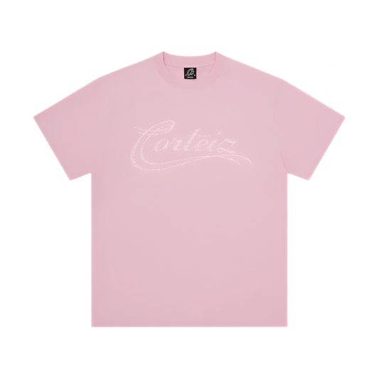Corteiz Constellation Tee Pink