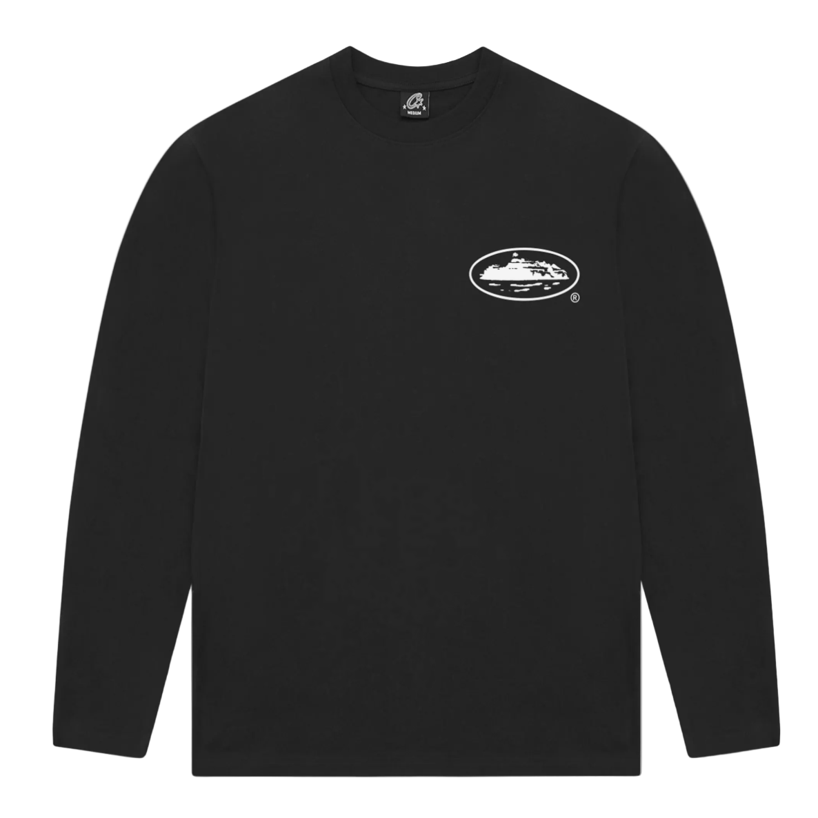 Corteiz OG Island Long Sleeve T-Shirt Black