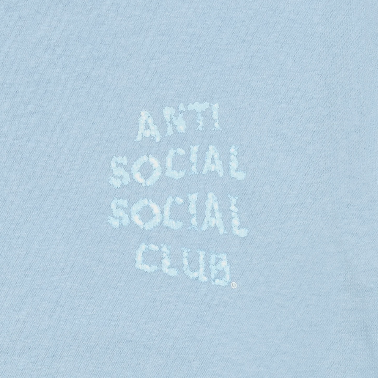 Anti Social Social Club Partly Cloudy T-shirt Blue