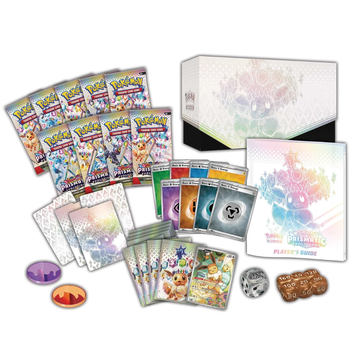 Pokémon Scarlet & Violet Prismatic Evolutions Elite Trainer Box 2x Lot