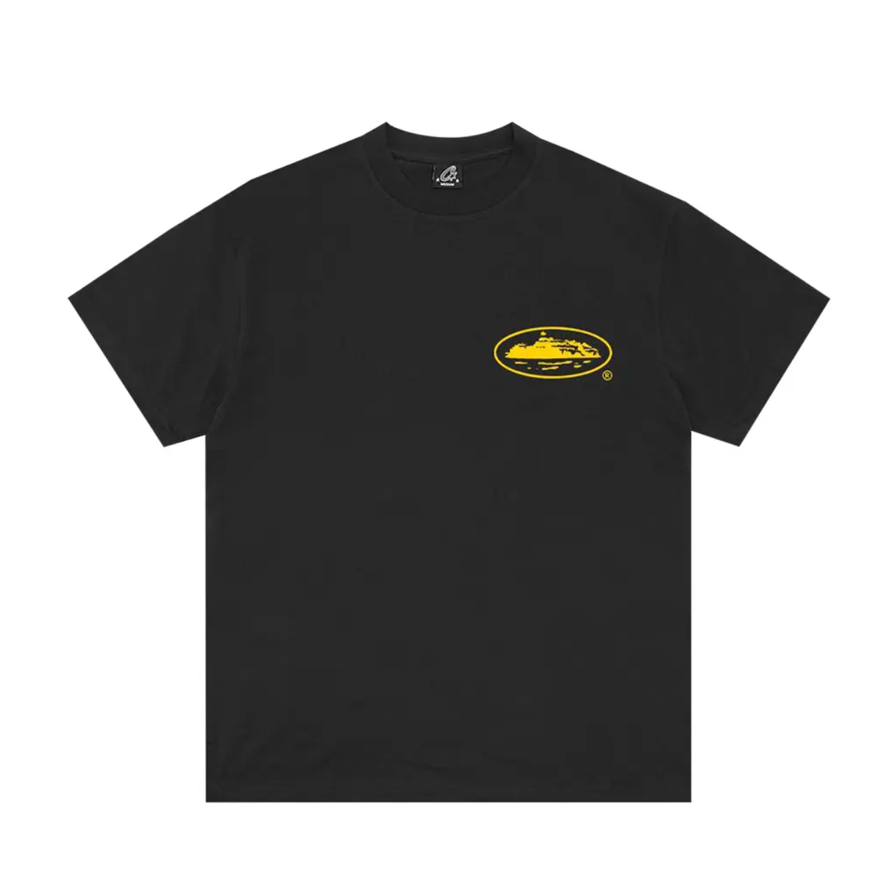 Corteiz OG Island Tee Black/Yellow | Corteiz | KershKicks