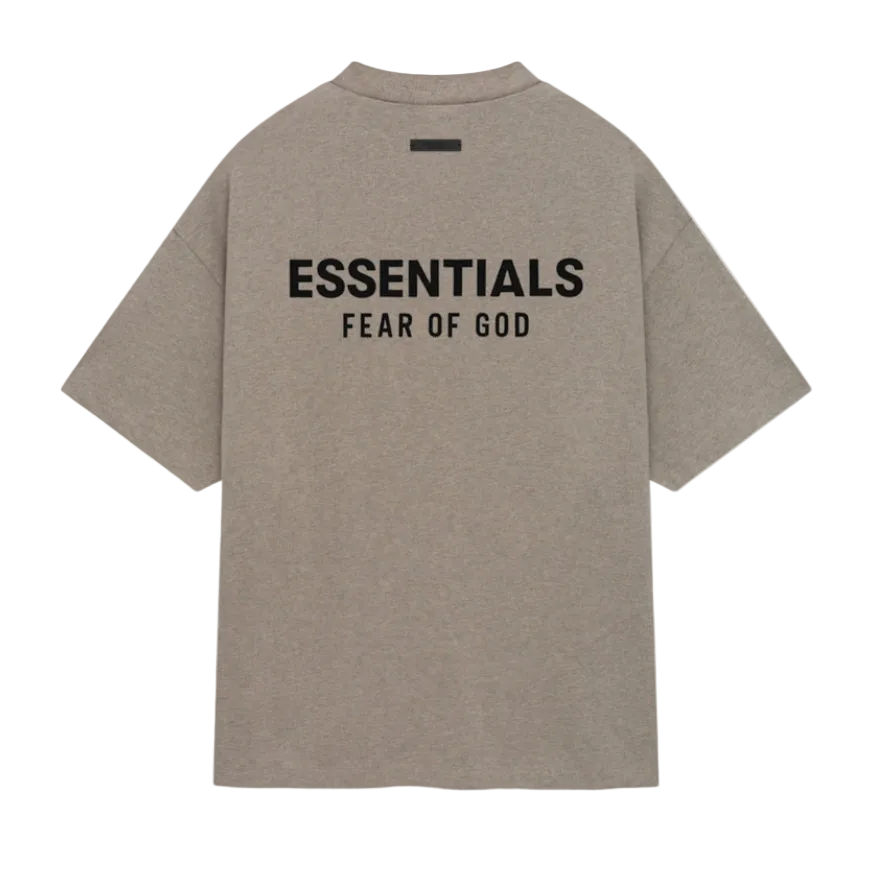 Fear of God Essentials Jersey Crewneck T-Shirt Heather Gray