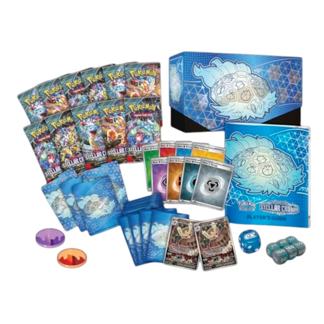 Pokémon Scarlet & Violet Steller Crown Pokemon Center Elite Trainer Box