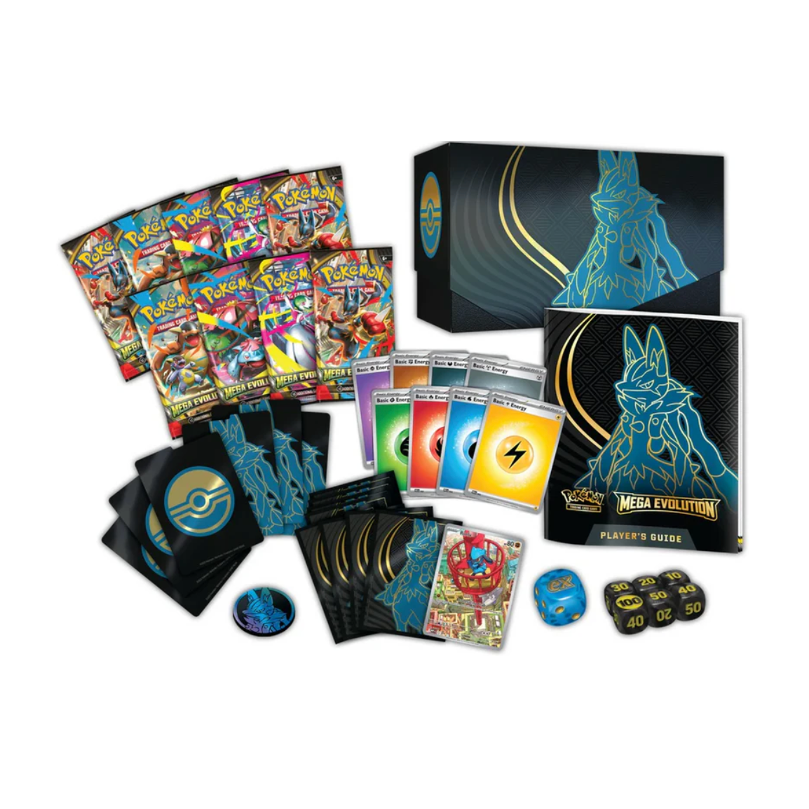 2025 Pokémon Mega Evolution Mega Lucario Elite Trainer Box (Pokemon Center)
