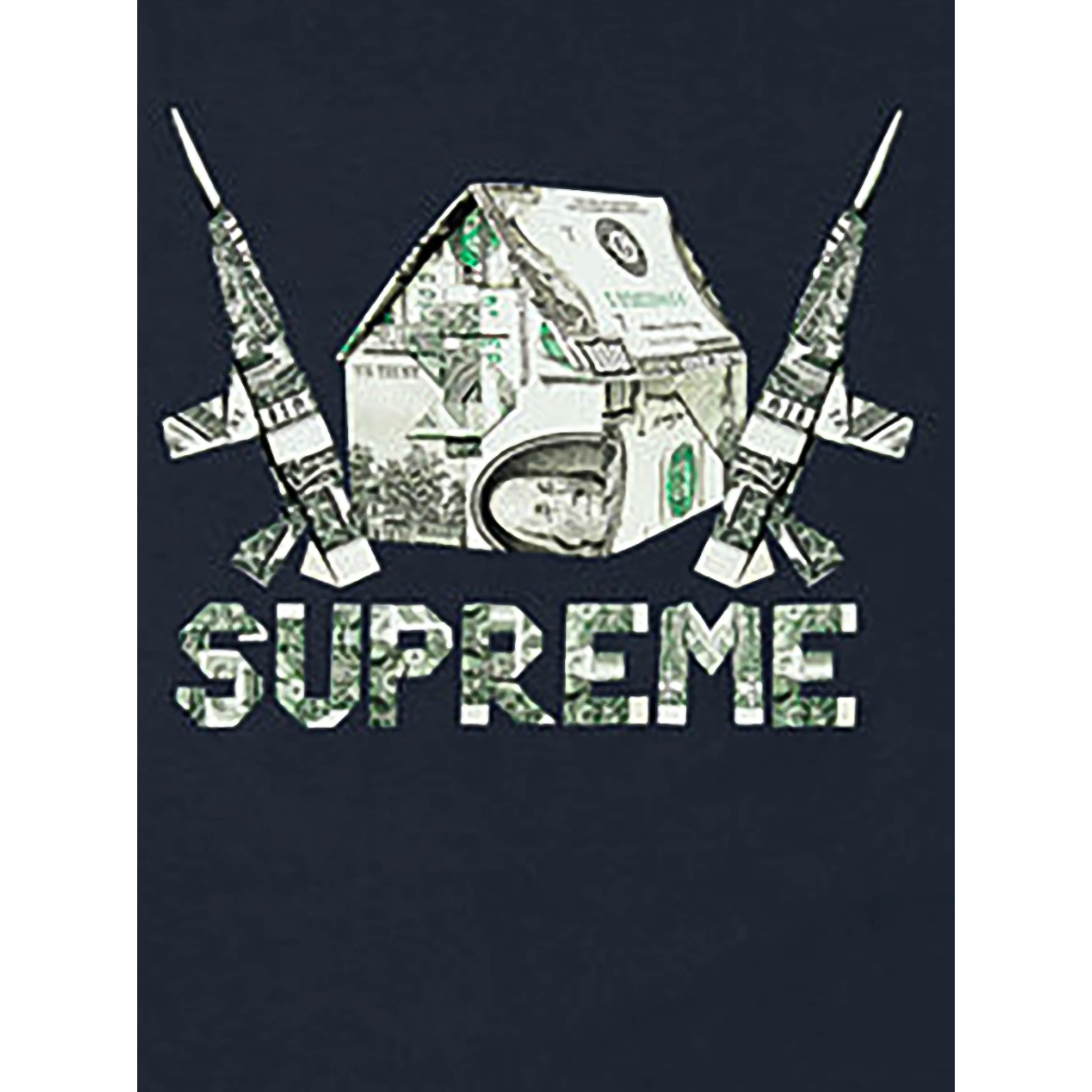 Supreme Origami Tee Navy