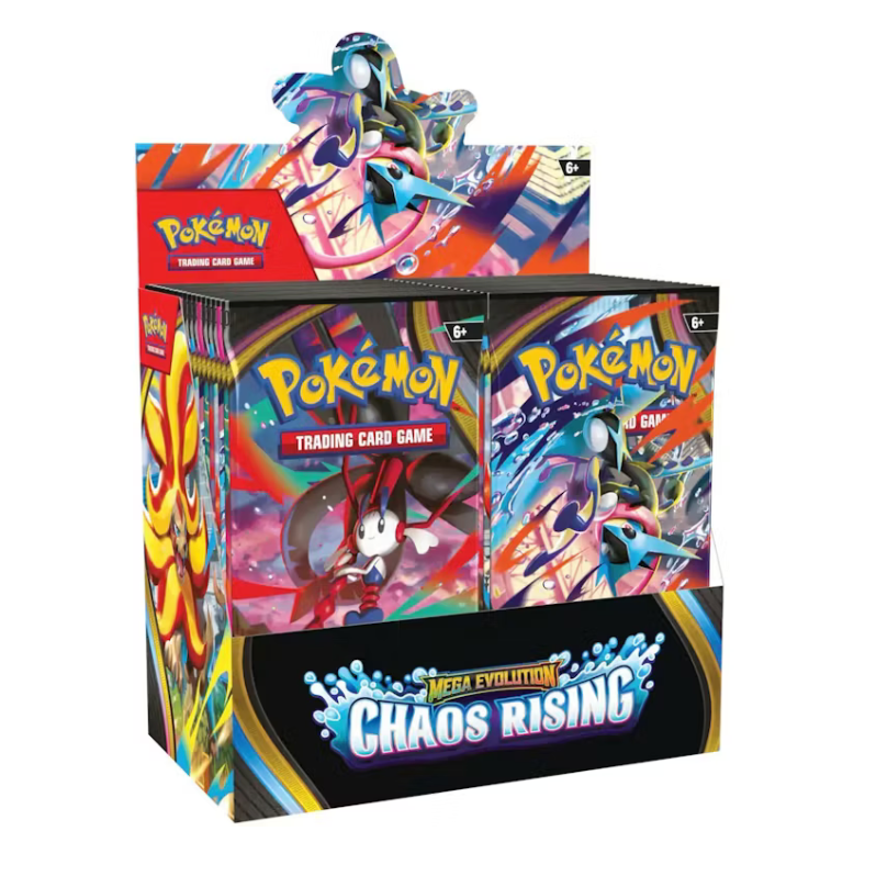 2026 Pokémon Mega Evolution Chaos Rising Booster Box
