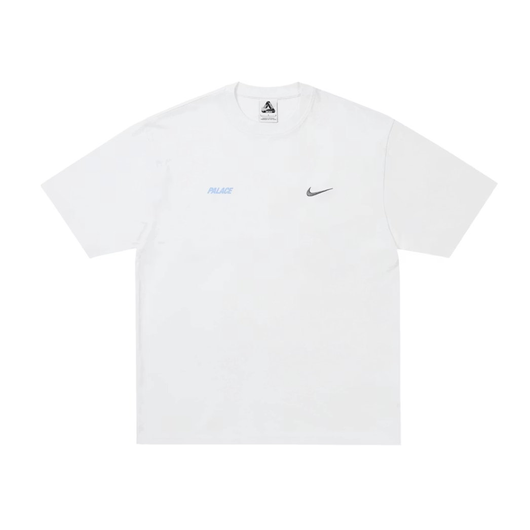 Palace x Nike Font Swoosh T-shirt White