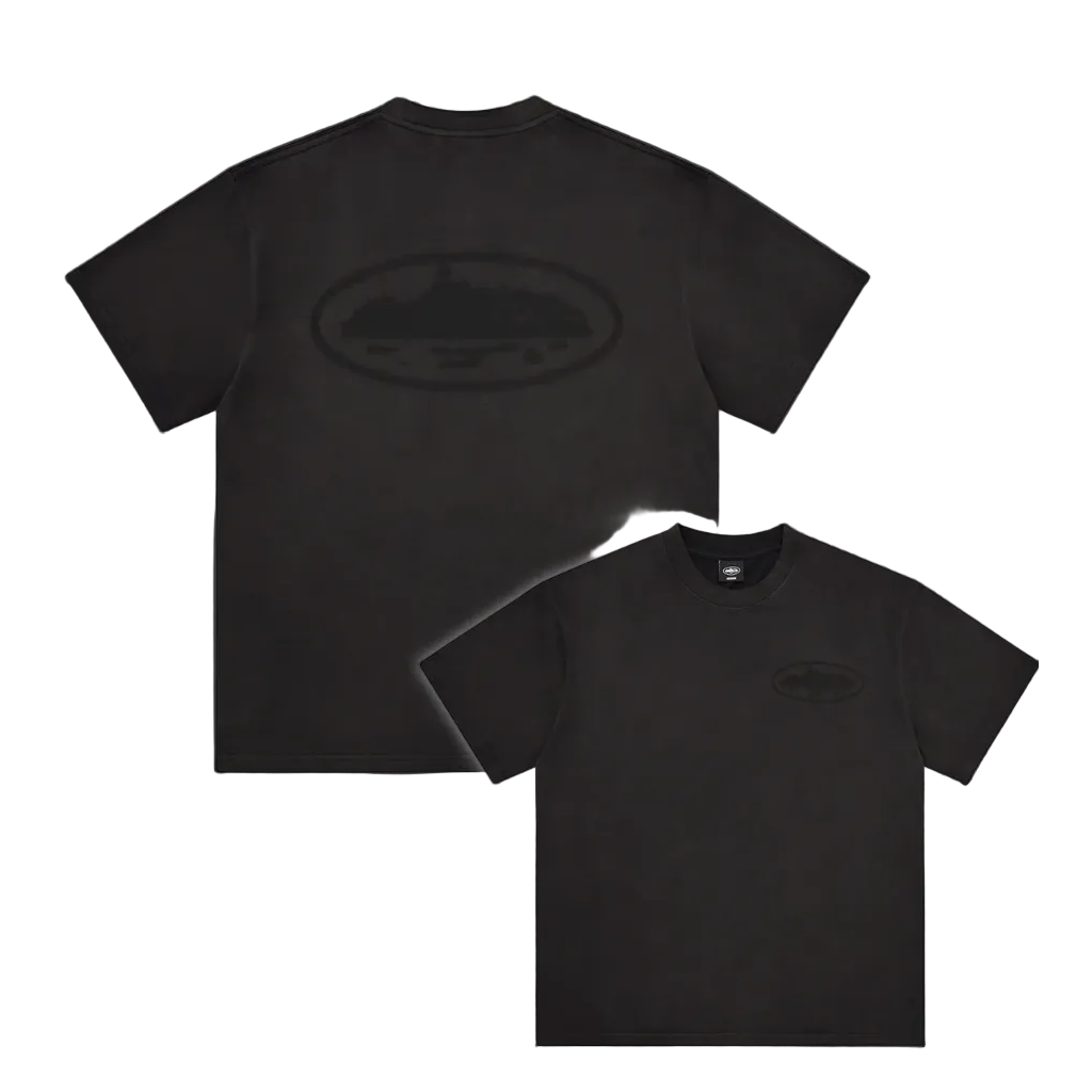 Corteiz Island Knockout Tee Black