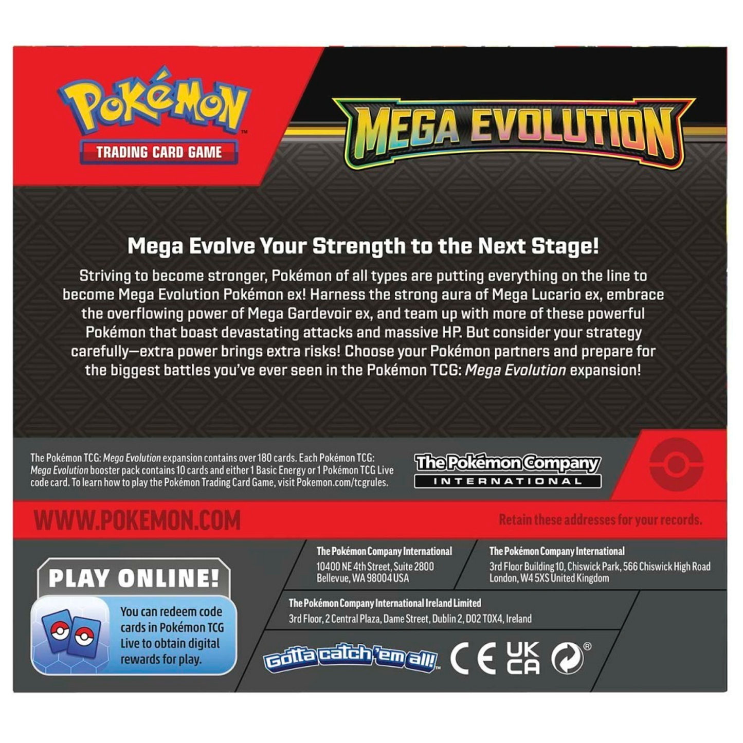 Pokémon Mega Evolution Enhanced Booster Box