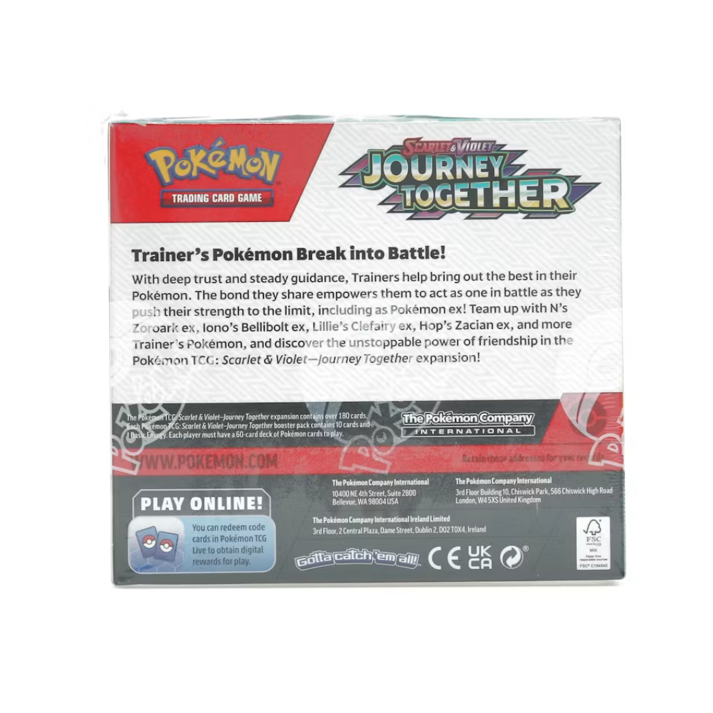Pokémon Scarlet & Violet Journey Together Booster Box