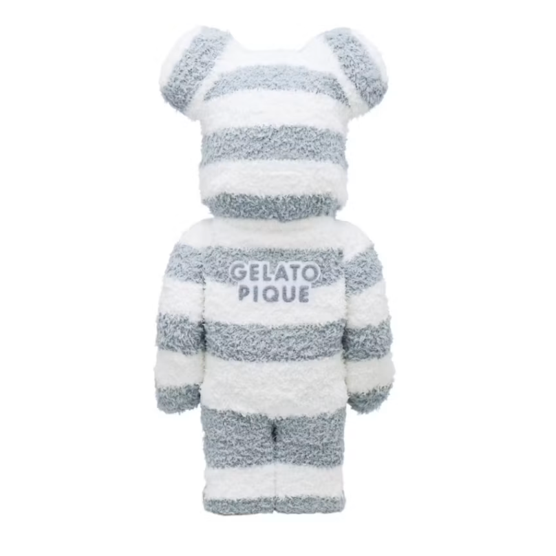 Bearbrick x Gelato Pique Pajamas 1000% White/Blue
