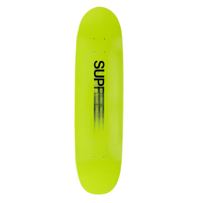 Supreme Motion Logo Cruiser Skateboard Deck Lime